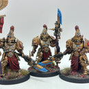 Warhammer 40k: Adeptus Custodes Custodian Wardens - Well Painted (AD139)