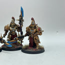 Warhammer 40k: Adeptus Custodes Custodian Wardens - Well Painted (AD139)