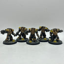 Warhammer Horus Heresy: Space Marines Iron Warriors Cataphractii Terminators - Well Painted (AW131)