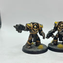Warhammer Horus Heresy: Space Marines Iron Warriors Cataphractii Terminators - Well Painted (AW131)