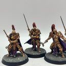 Warhammer 40k: Adeptus Custodes Vigilator Squad (1 Damaged) - Well Painted (AF130)