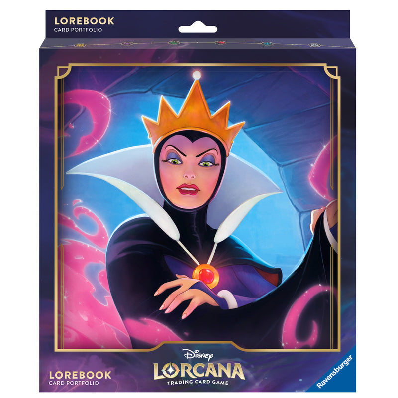 Lorcana 10 Page Portfolio - The Evil Queen