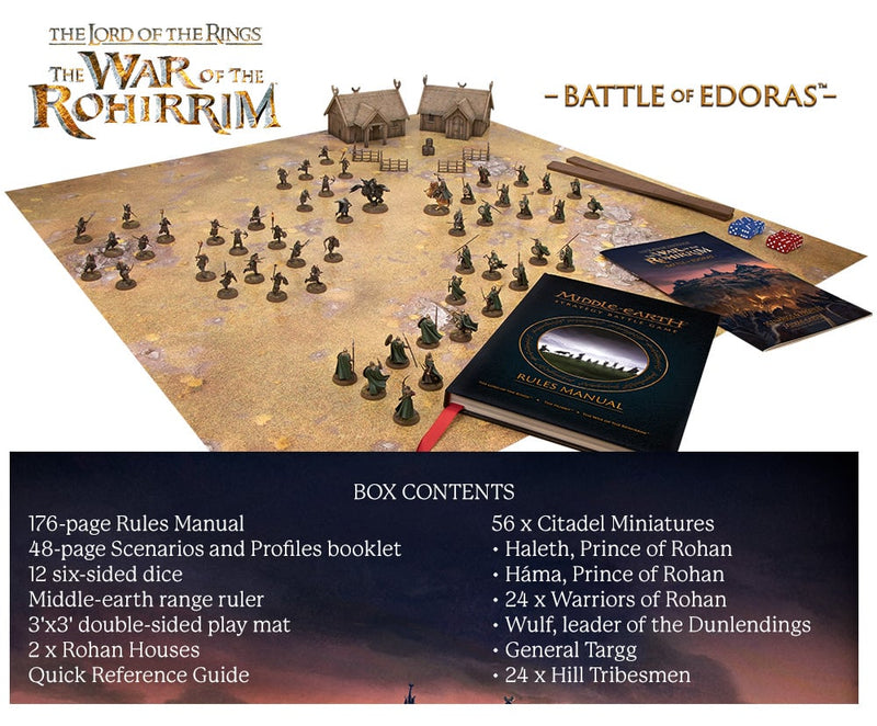 Pre-register for The Lord of the Rings: The War of the Rohirrim Starter Set