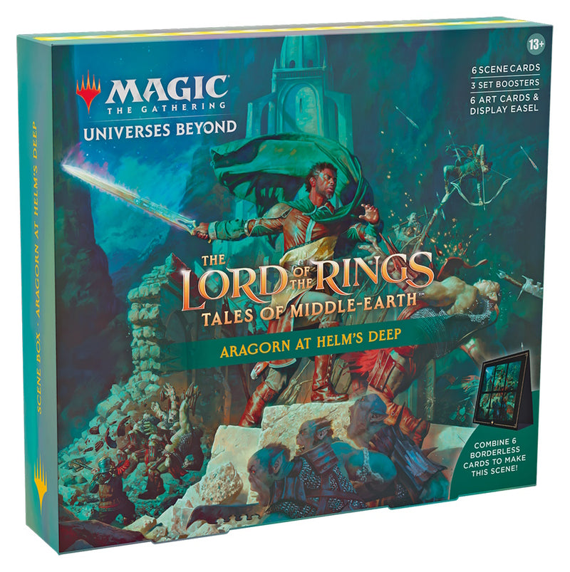 MTG: Tales of Middle Earth Holiday Scene Box - Aragorn At Helm's Deep