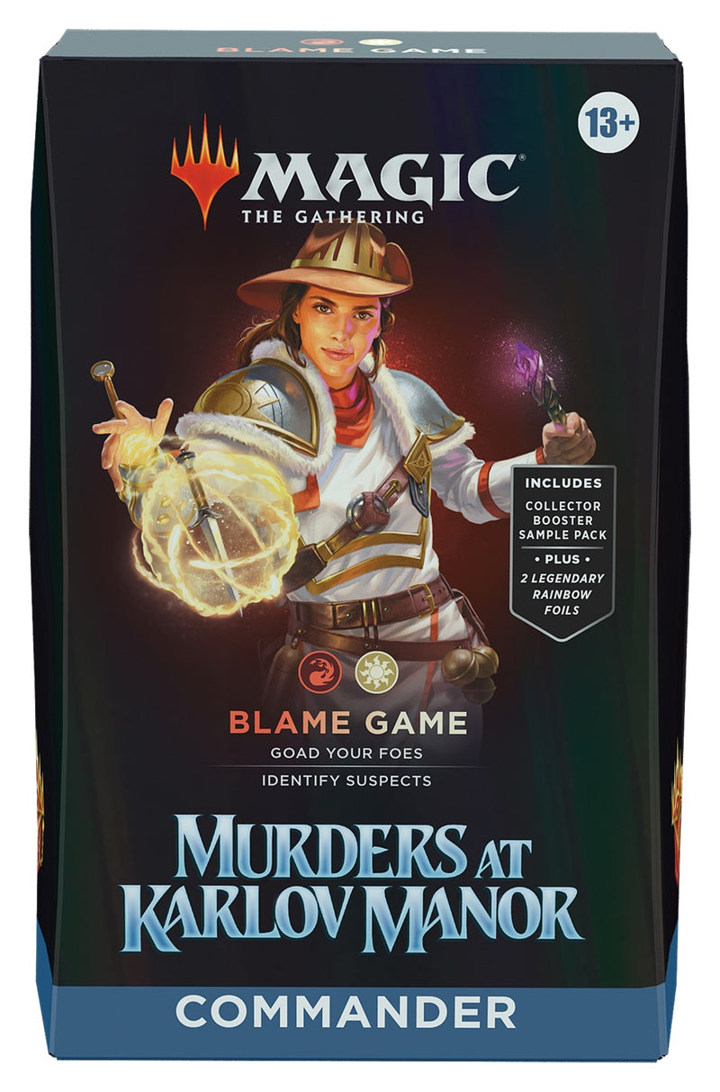 Magic the Gathering: Murders at Karlov Manor Commander Deck Blame Game
