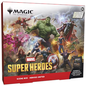 Magic the Gathering Marvel Super Heroes Scene Box