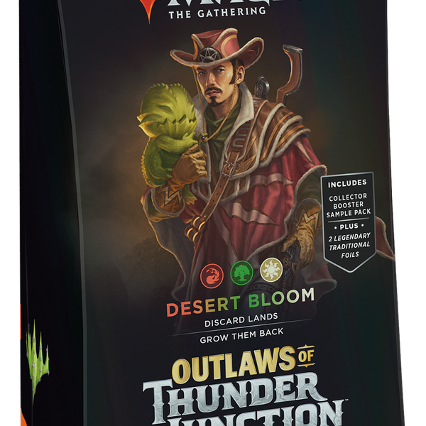 mtg desert bloom commander deck Prices | Magic Outlaws of Thunder Junction card Collector Booster Sample Pack Desert Bloom a bad choice?