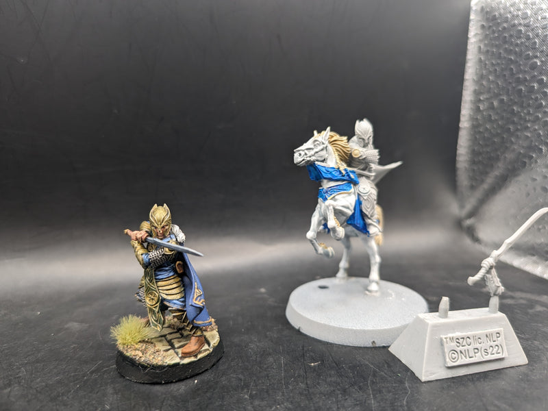 Middle-Earth SBG Glorfindel Ft Mtd, Very Well Painted Dismount Forgeworld  (BC030)