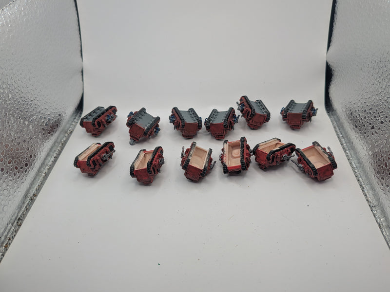 Legions Imperialis Epic Scale Predators (6 3d printed) Nicely Painted (AC070)