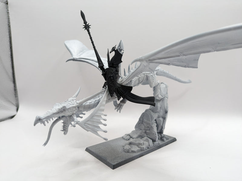 Warhammer Fantasy/Old World: High Elves High Lord on Dragon (AX068)