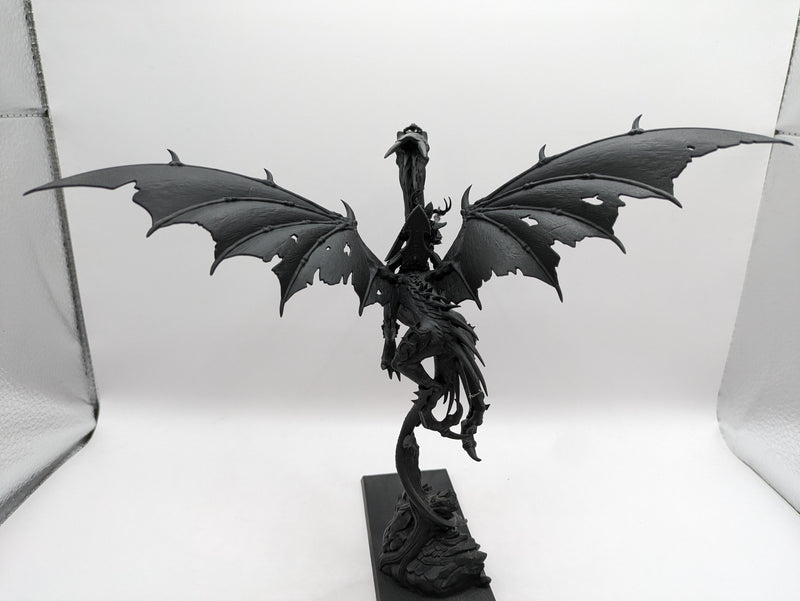 Warhammer Fantasy/Old World: Dark Elves Lord on Black Dragon (AX027)