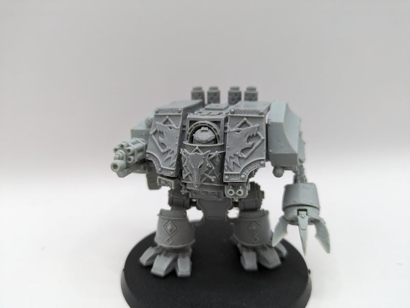 Warhammer 40k: Space Marine Space Wolves Forge World Venerable Dreadnought OOP (AJ012)