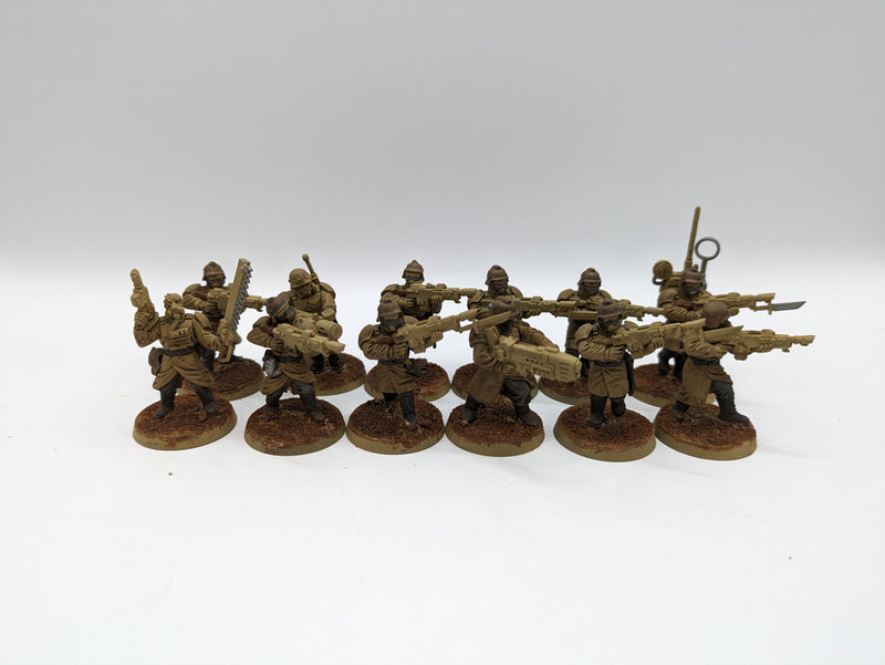 Warhammer 40k: Astra Militarum Converted Steel Legion Squad (AW189)
