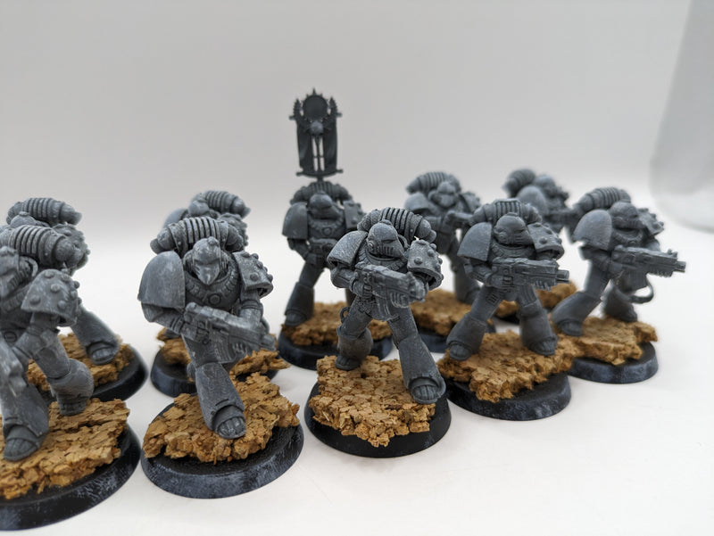 Warhammer 30/40k: Space Marine MKVI Marines (AZ046)