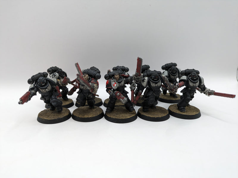 Warhammer 40k: Space Marine Black Templars Assault Intercessors (AQ006)