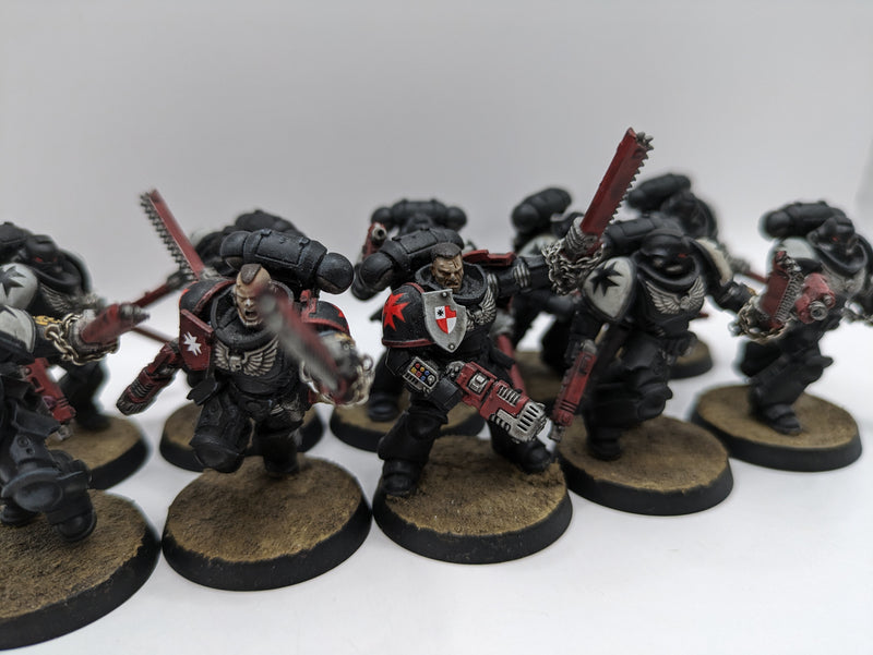 Warhammer 40k: Space Marine Black Templars Assault Intercessors (AQ006)