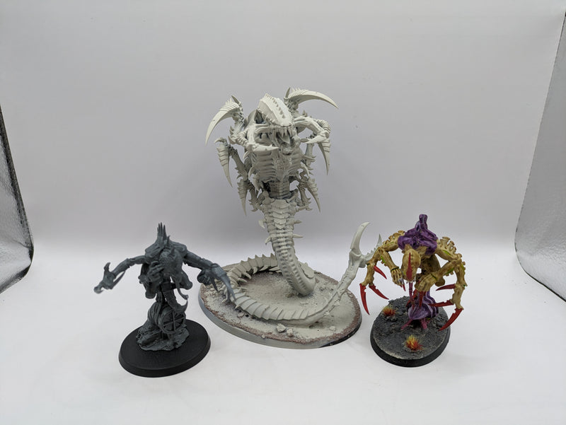 Warhammer 40k: Tyranid Broodlord, Patriarch and Mawloc (AU071)