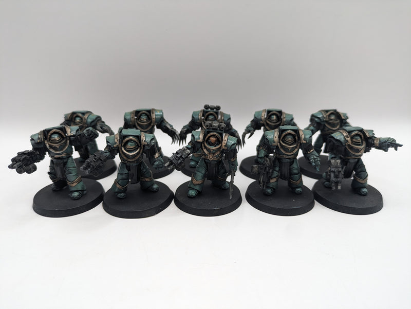 Warhammer 30/40K: Space Marine Cataphractii Terminators Sons of Horus (BC158)