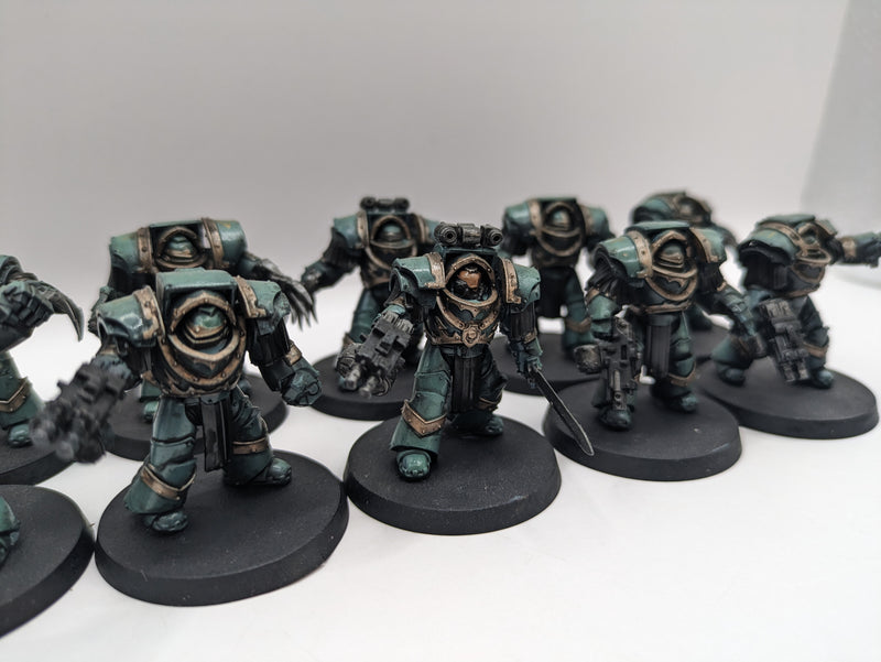 Warhammer 30/40K: Space Marine Cataphractii Terminators Sons of Horus (BC158)