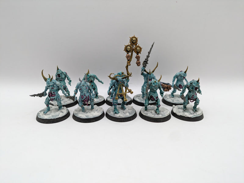 Warhammer 40K: Chaos Daemons Nurgle Plaguebearers (AW113)