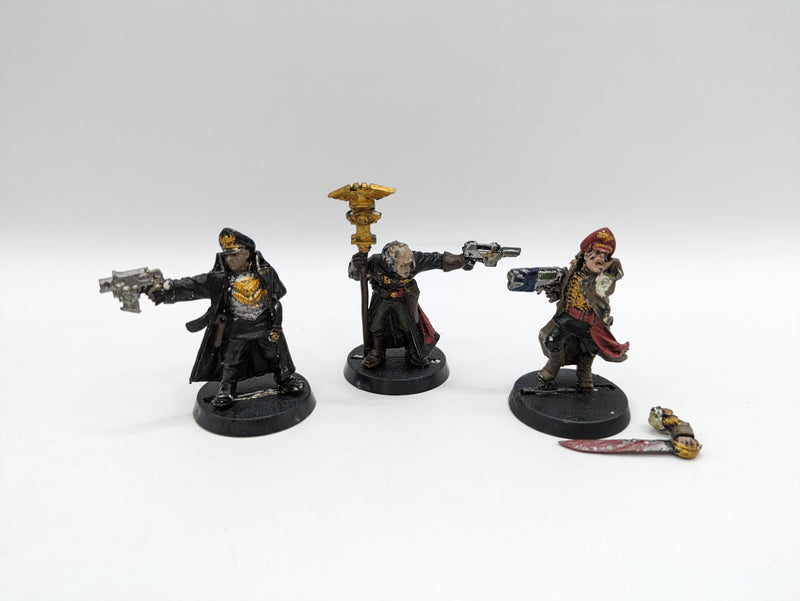 Warhammer 40k: Astra Militarum Metal Commissars Psyker (AC035)