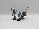 Warhammer 40k: Aeldari Harlequins Shadowseer, Death Jester and Solitaire (AD101)