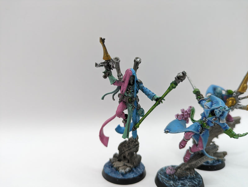 Warhammer 40k: Aeldari Harlequins Shadowseer, Death Jester and Solitaire (AD101)