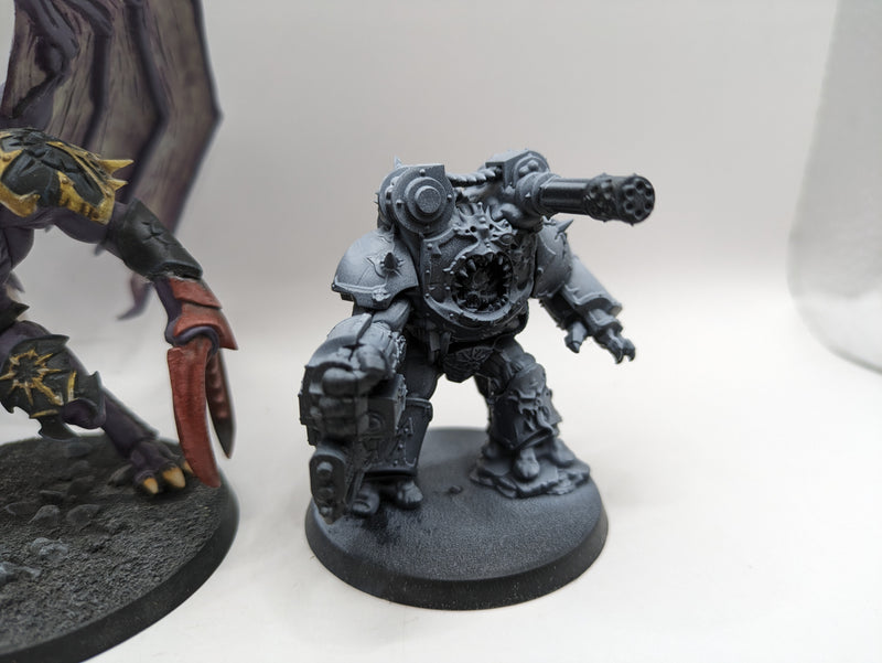 Warhammer 40k: Chaos Space Marine Obliterators and Daemon Prince (AS053)