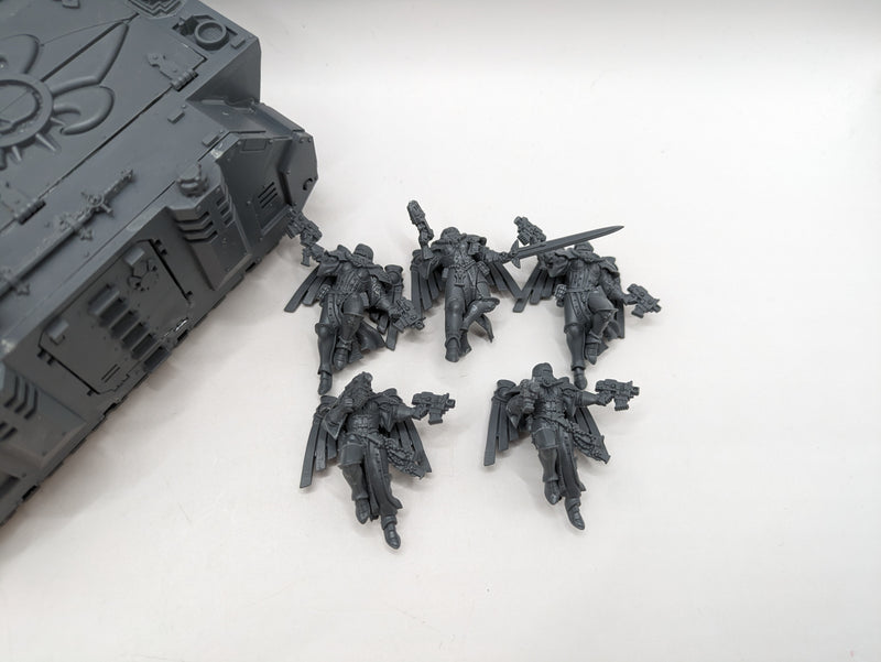 Warhammer 40k: Adepta Sororitas Rhino and Seraphim Squad (AW133)