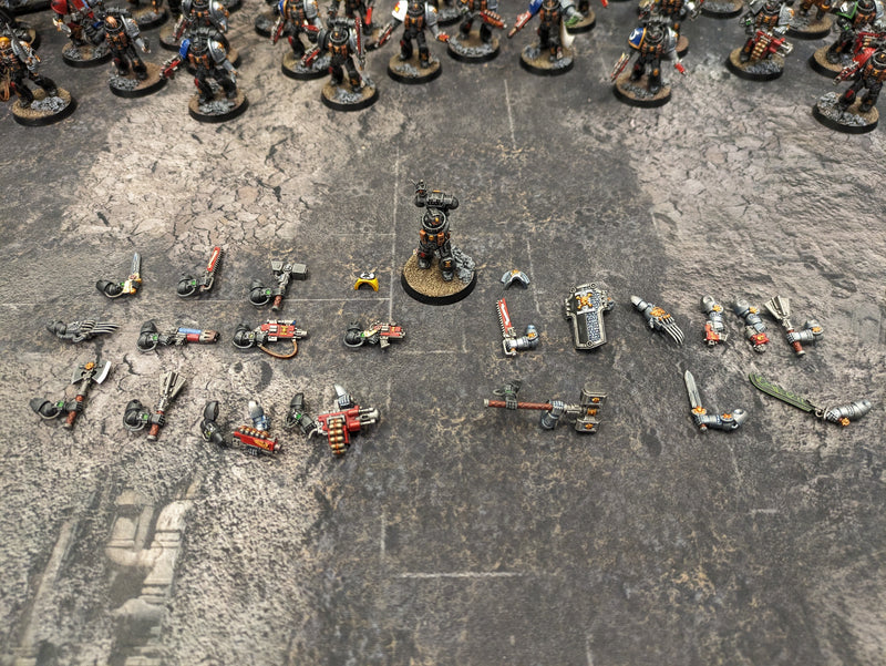 Warhammer 40k: Space Marine Deathwatch Army - Well Painted Fully Magnetised Weapon Options (AU058)