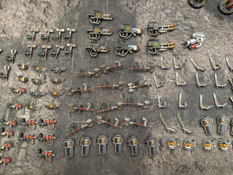 Warhammer 40k: Space Marine Deathwatch Army - Well Painted Fully Magnetised Weapon Options (AU058)