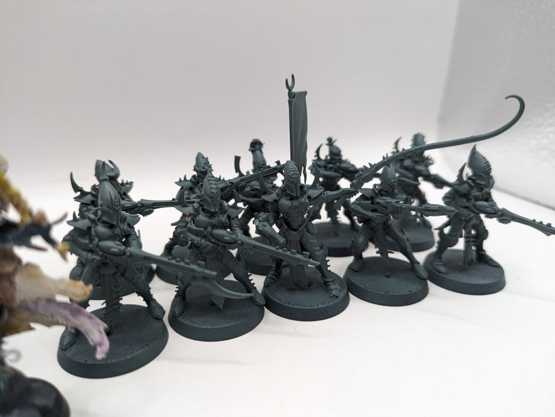 Warhammer 40k: Drukhari Kabalite Warriors and Archon (AZ029)