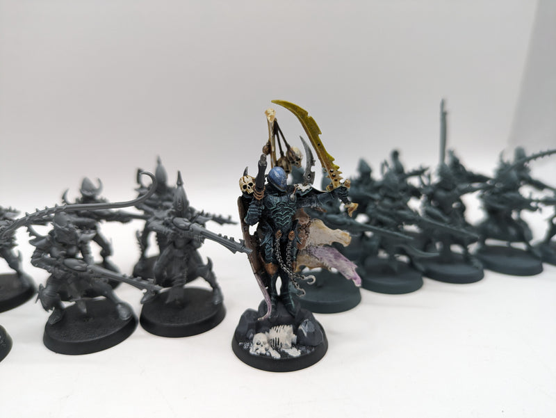 Warhammer 40k: Drukhari Kabalite Warriors and Archon (AZ029)