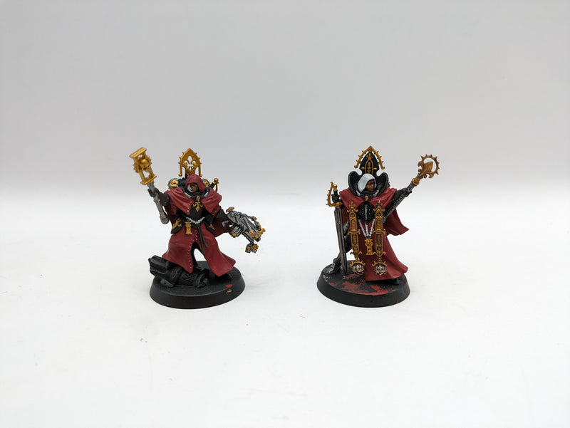 Warhammer 40k: Adepta Sororitas x2 Canoness (AT081)