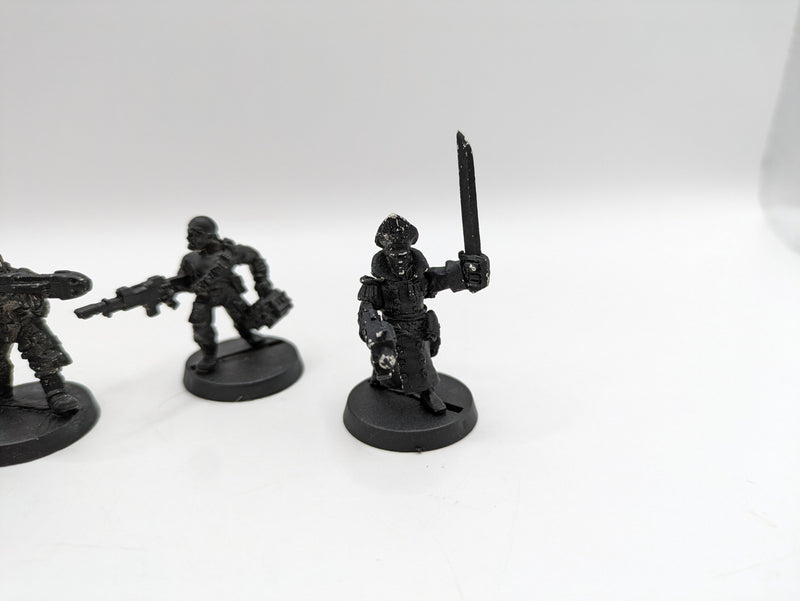 Warhammer 40k: Astra Militarum Catachan Metal Plasma Guns, Commissar and Demolitions (AZ013)