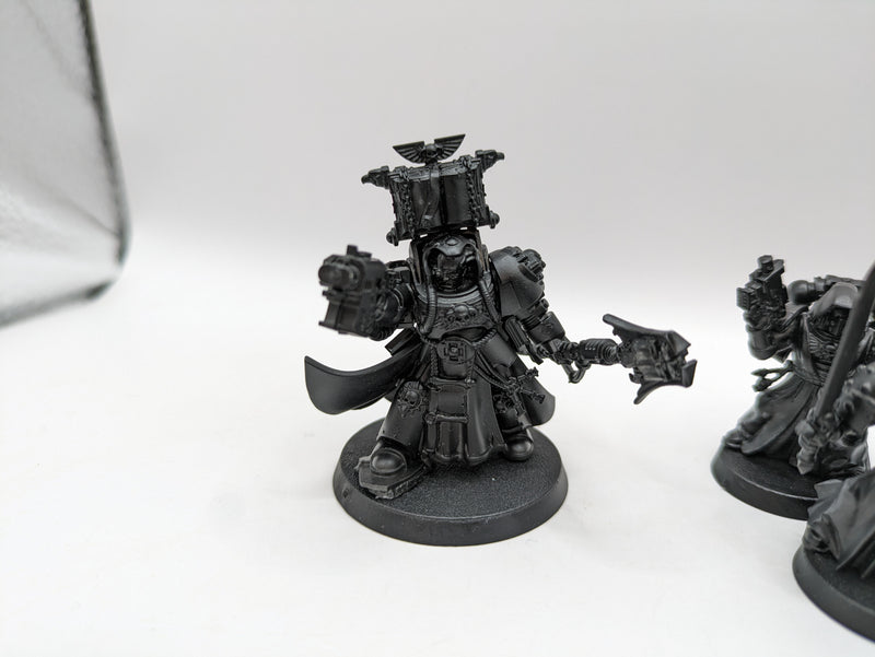 Warhammer 40k: Space Marine Dark Angel Command Squad and Librarian (AT003)