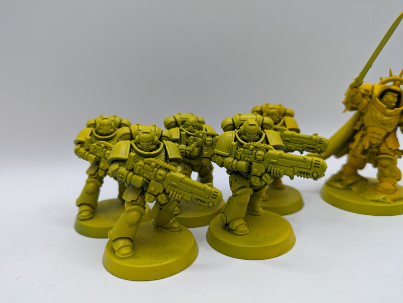 Warhammer 40k: Space Marine Gravis Captain and Hellblasters (AT206)