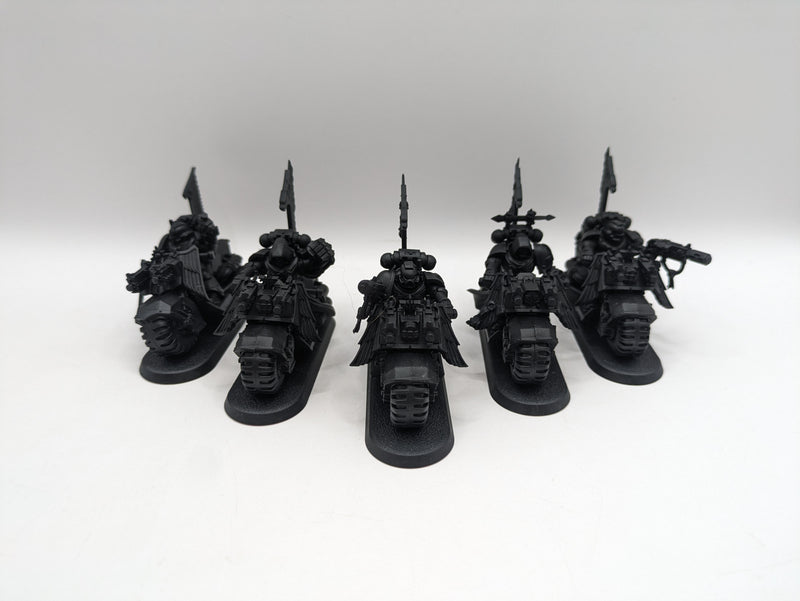 Warhammer 40k: Space Marine Dark Angels Ravenwing Bikes (AQ006)