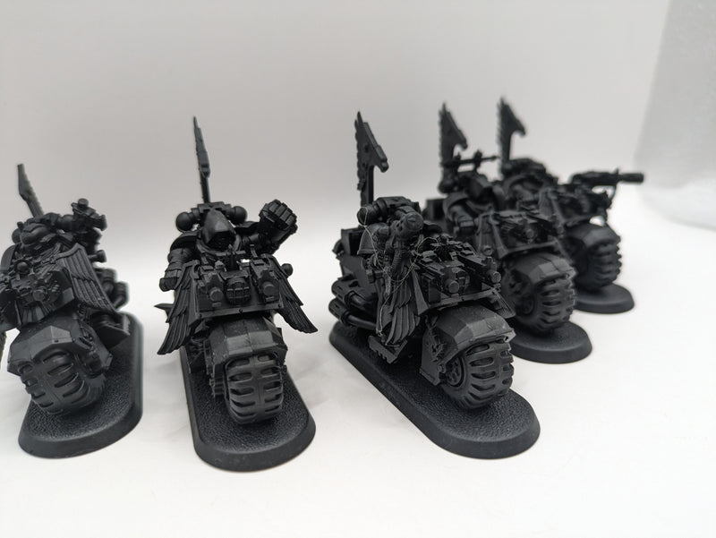 Warhammer 40k: Space Marine Dark Angels Ravenwing Bikes (AQ006)