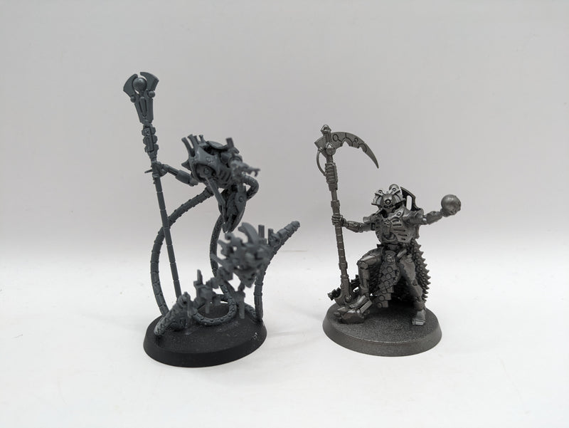 Warhammer 40k: Necron Psychomancer and Overlord (AA037)