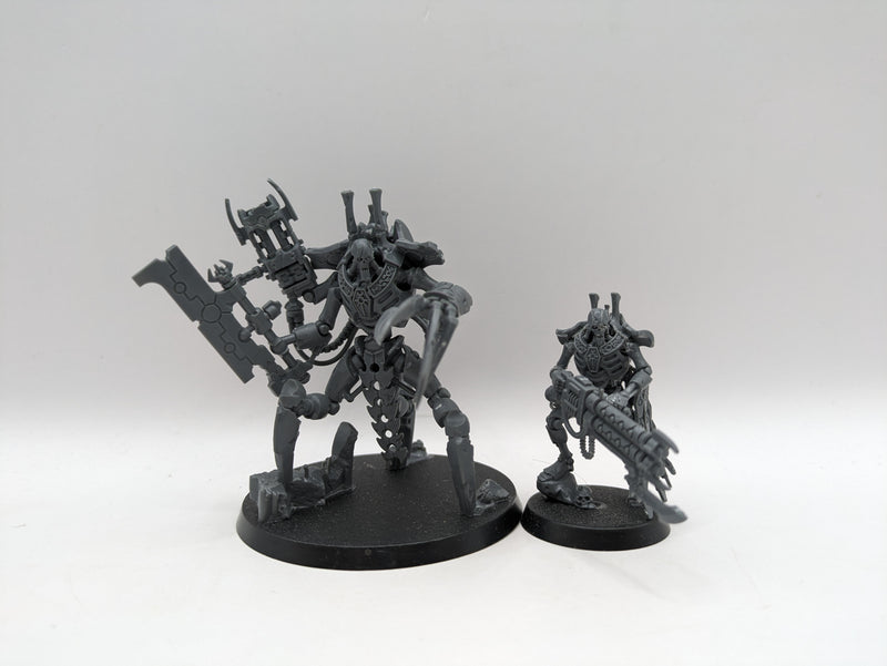 Warhammer 40k: Necron Skorpekh Lord and Royal Warden (AD066)