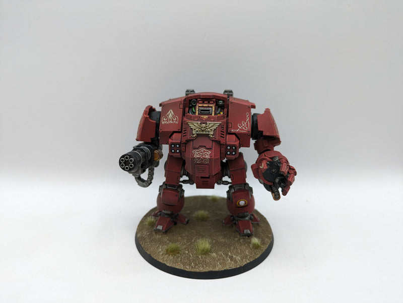 Warhammer 40k: Space Marine Blood Angels Redemptor Dreadnought - Well Painted (AX085)