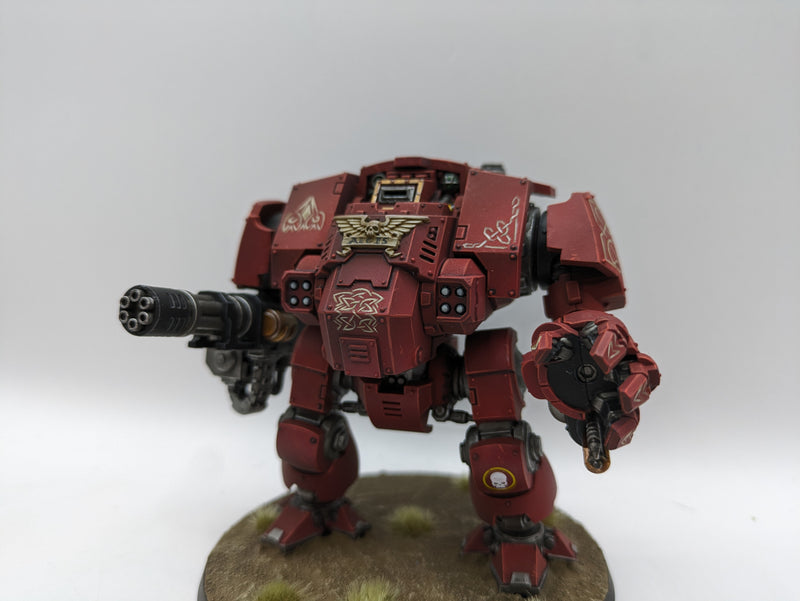 Warhammer 40k: Space Marine Blood Angels Redemptor Dreadnought - Well Painted (AX085)