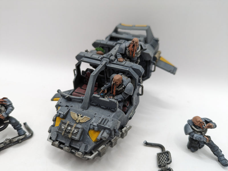 Warhammer 40k: Space Marine Space Wolves Land Speeder Storm (AZ039)