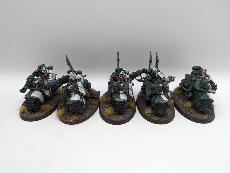 Warhammer 40k: Space Marine Dark Angels Ravenwing Bikes (AW004)