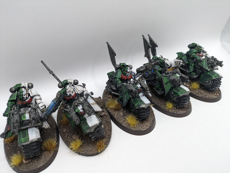 Warhammer 40k: Space Marine Dark Angels Ravenwing Bikes (AW004)