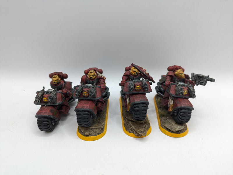 Warhammer 40k: Space Marine Blood Angels Bikes (AI072)