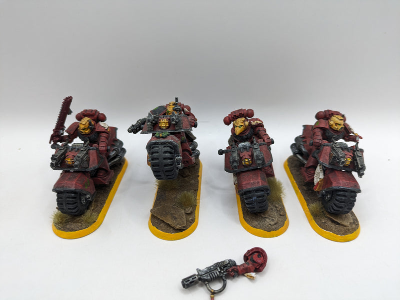 Warhammer 40k: Space Marine Blood Angels Bikes (BA054)