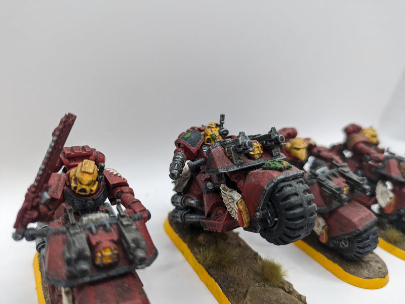 Warhammer 40k: Space Marine Blood Angels Bikes (BA054)