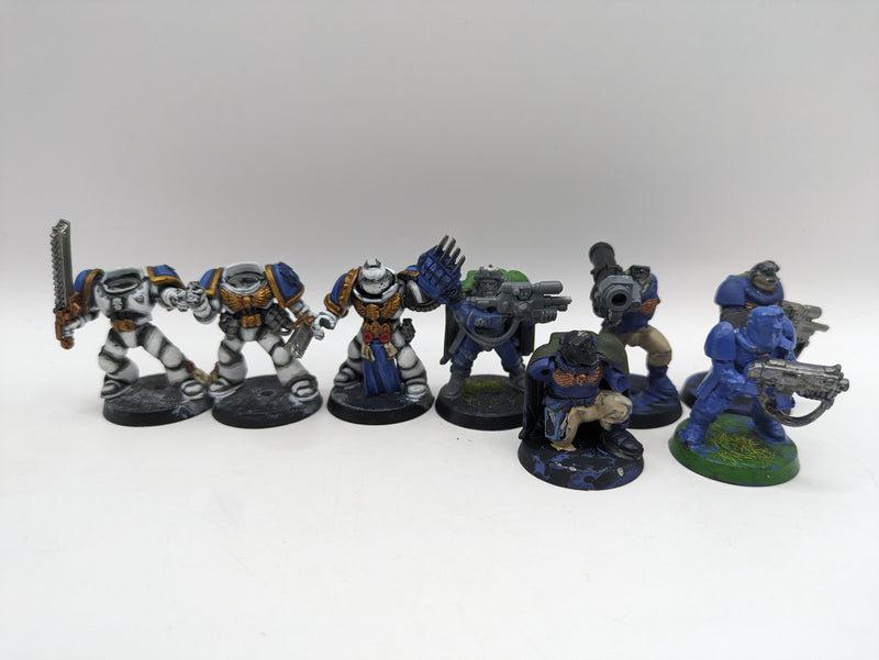 Warhammer 40k: Space Marine Scouts and Parts (AT100)